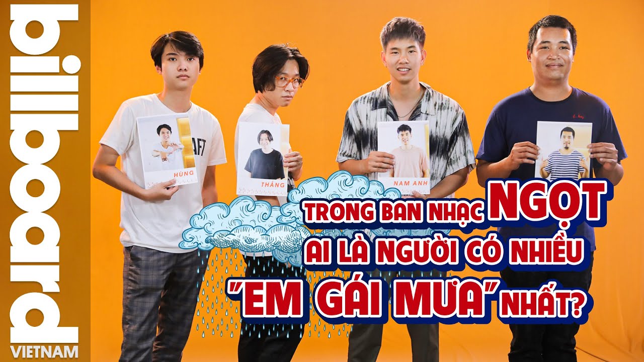 Trong ban nhạc Ngọt, ai là người có nhiều 