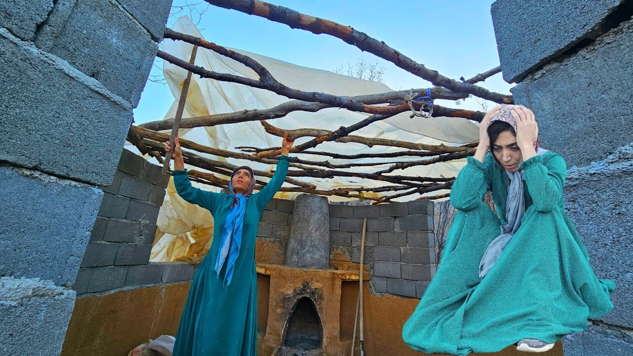 “Building a Hut with Wood and Plastic; Farideh’s Struggle in the Midst of Poverty and Displacement”