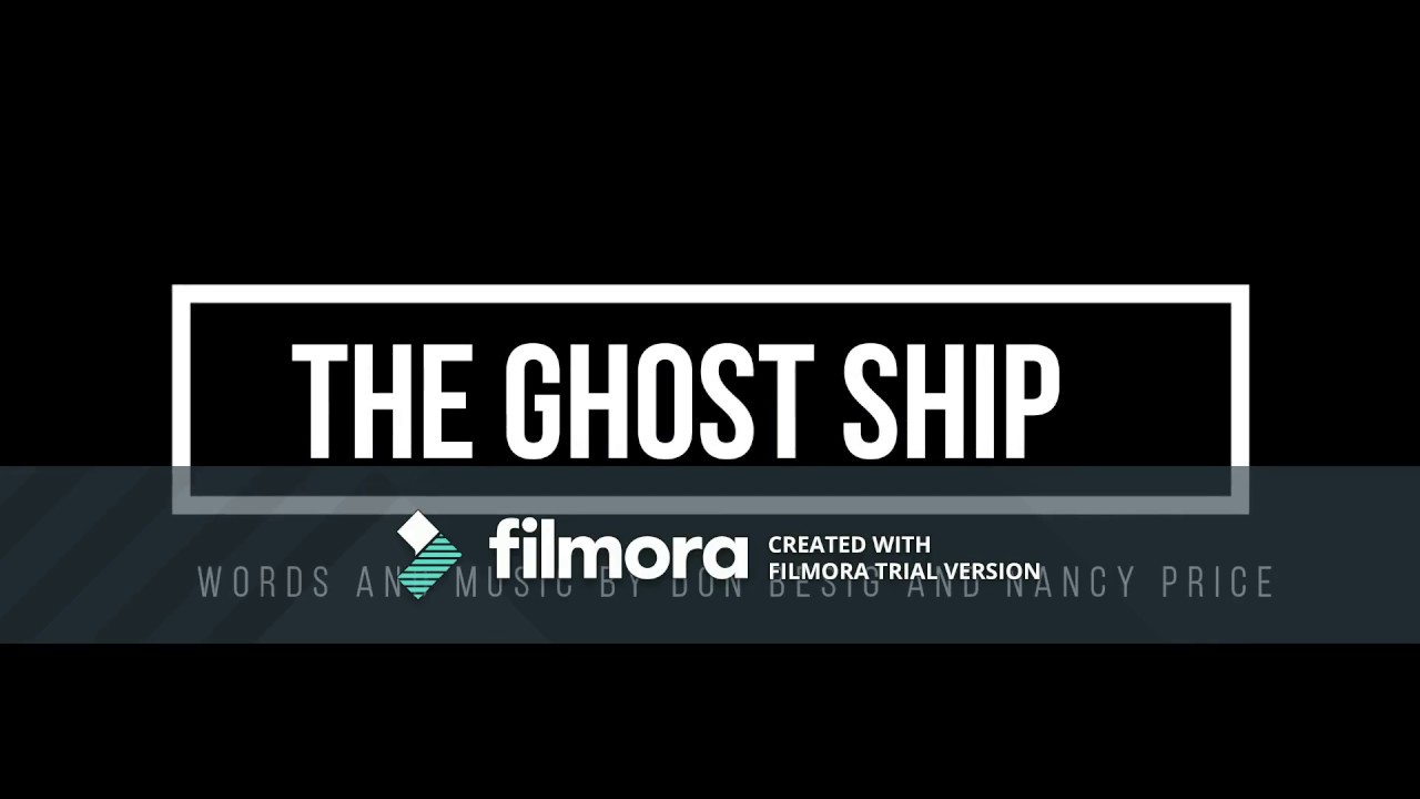 The Ghost Ship by Don Besig and Nancy Price  PRACTICE TRACK