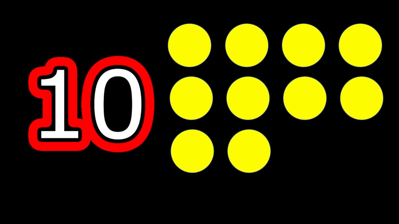 CVI friendly - Counting to 10