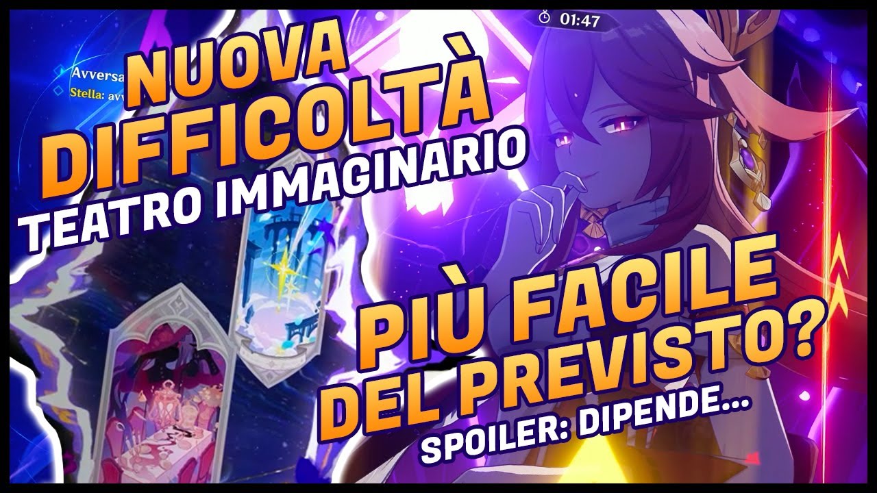 Nuova difficoltà: si può fare anche da Free To Play o no? | Teatro Immaginario LUNA 1