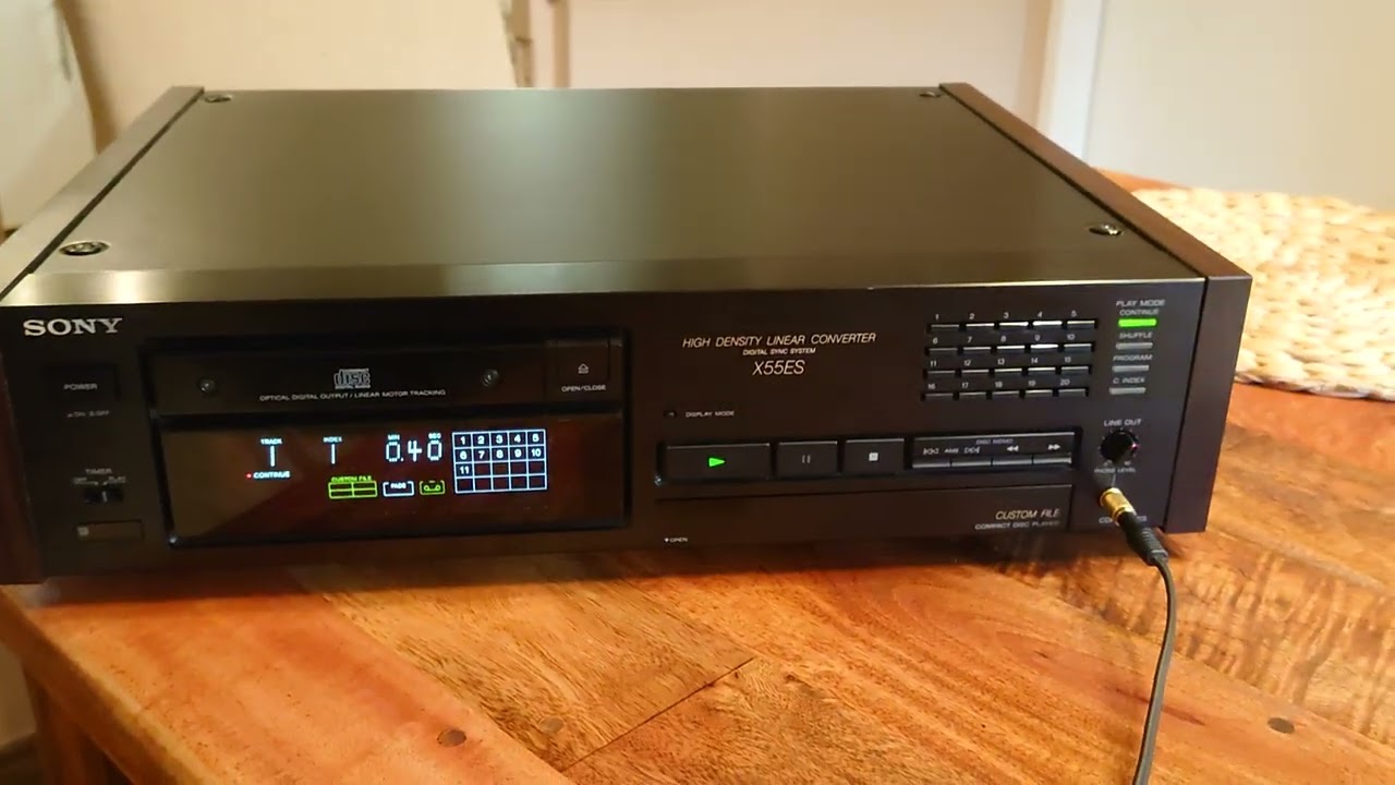 sony cdp-x55es
