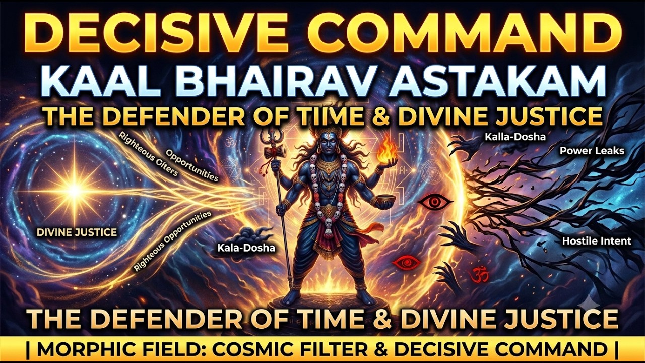 Kaal Bhairav Astakam – The Defender of Time & Divine Justice | Morphic Field