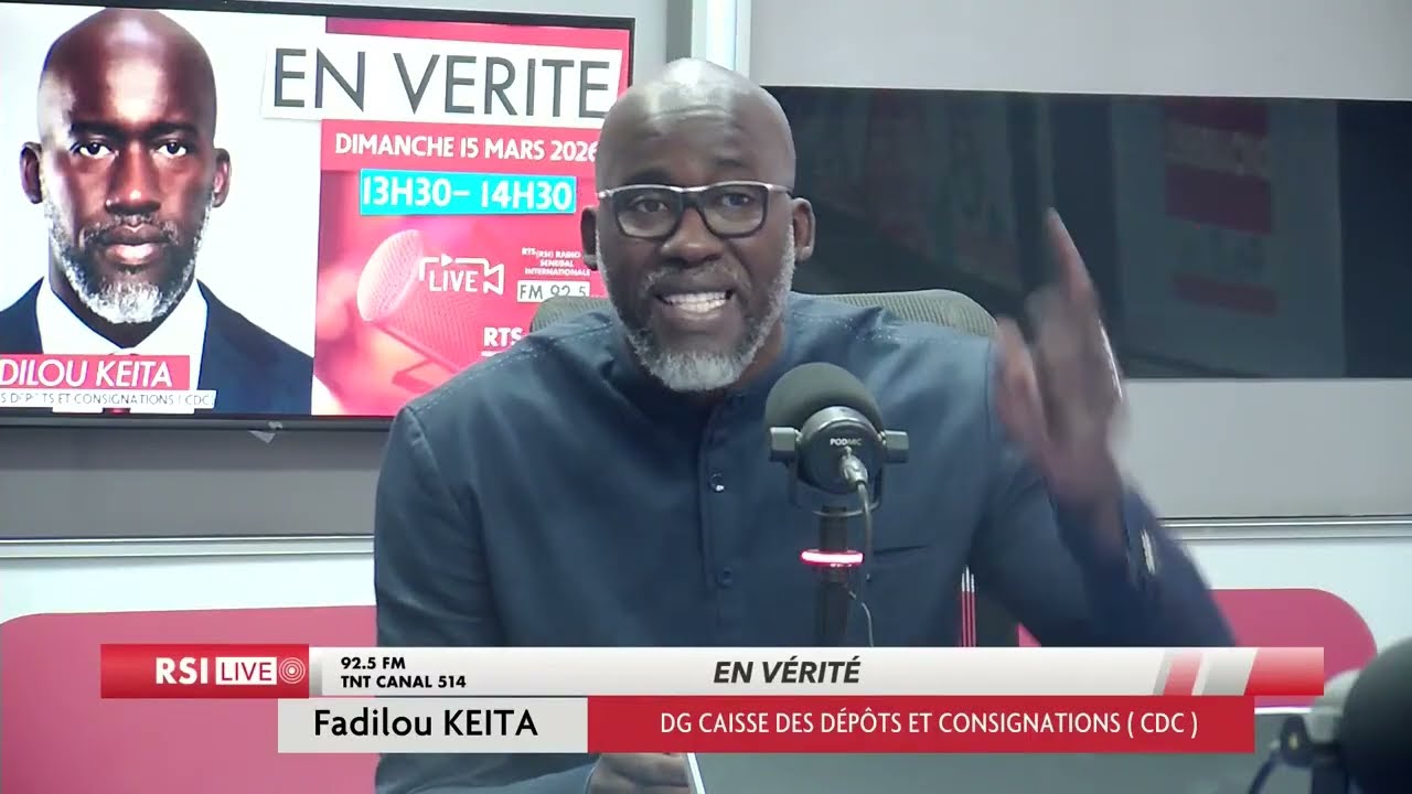 EN VERITÉ - INVITÉ : FADILOU KEITA DG DE LA CDC - DIMANCHE 15 MARS 2026