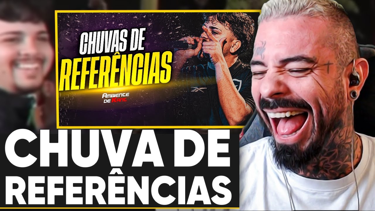 CHUVAS DE REFERÊNCIAS DO TORVI | react BATALHAS DE RIMA