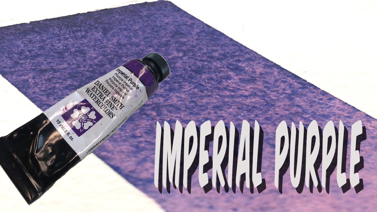 Why Artists Love Daniel Smith's Imperial Purple