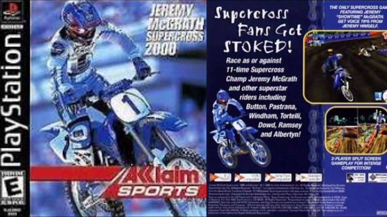 This Is Your Sign To Play - McGrath Supercross 2000 | PS1 | (NO COMMENTARY)
