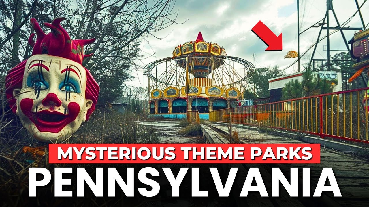 I Explored 7 CREEPY Abandoned Theme Parks in PA!