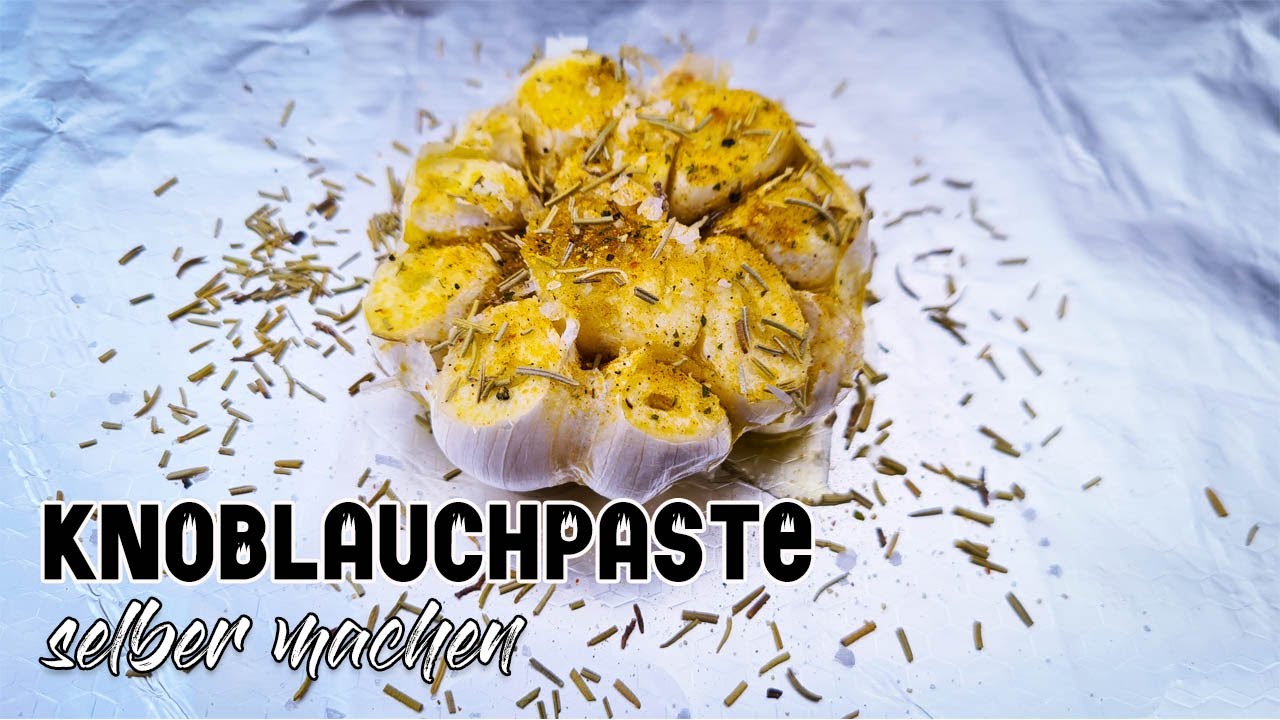 Knoblauch Paste einfach selber machen