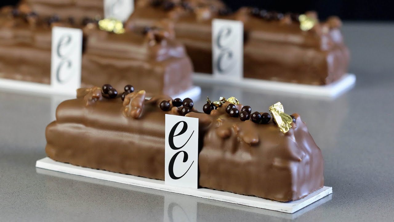 Pasteles de Chocolate y Caramelo con Nueces  / Chocolate & Caramel Cakes with Walnuts