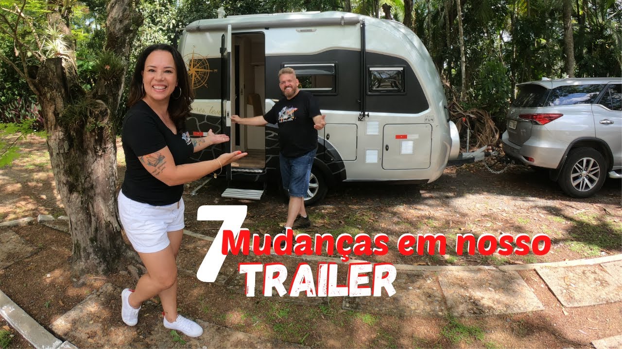MUDAMOS 7 COISAS EM NOSSO TRAILER I Adriana Strauch e Jean Strauch