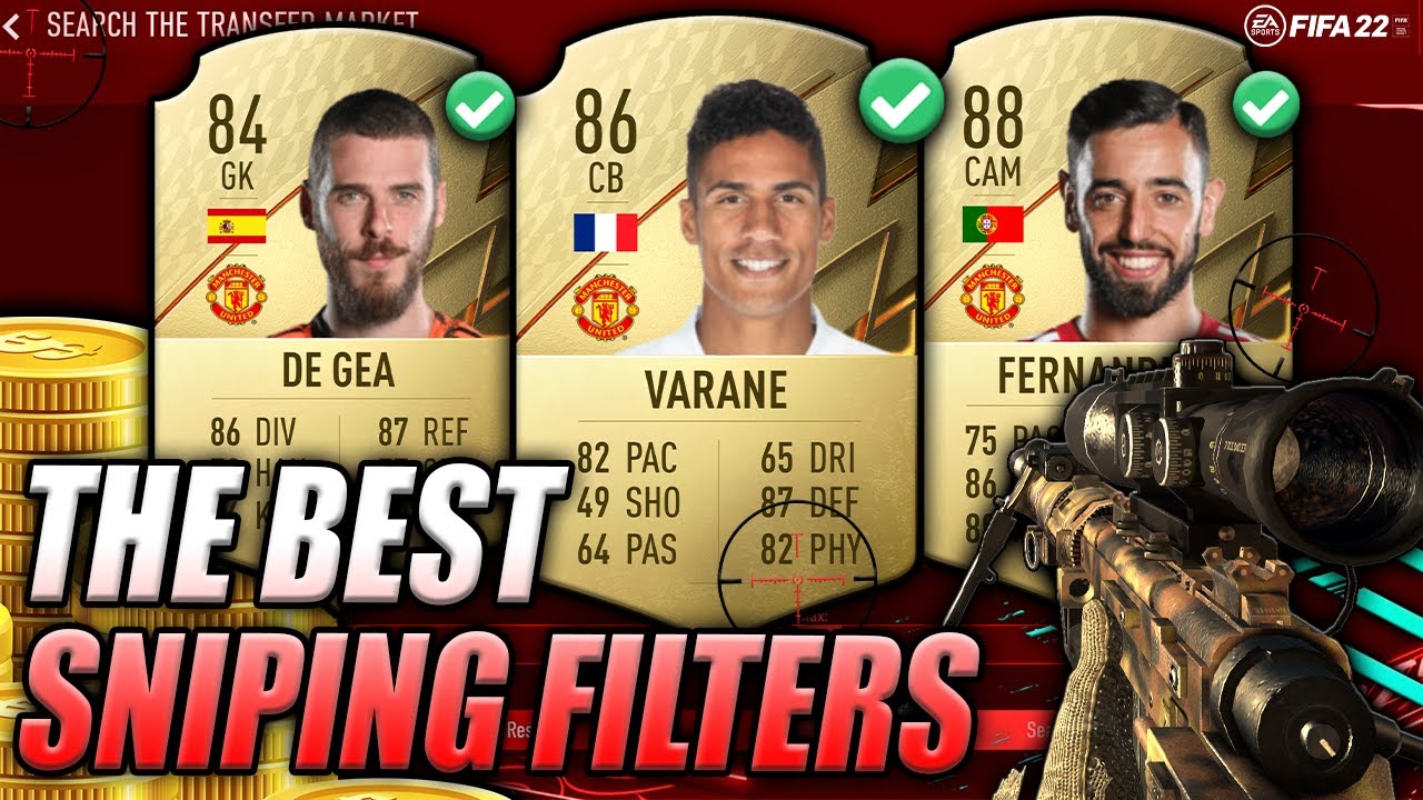 MAKE EASY COINS EVERY MINUTE!!! THE BEST FIFA 22 SNIPING FILTERS!!! HOW TO MAKE MILLIONS IN FIFA 22