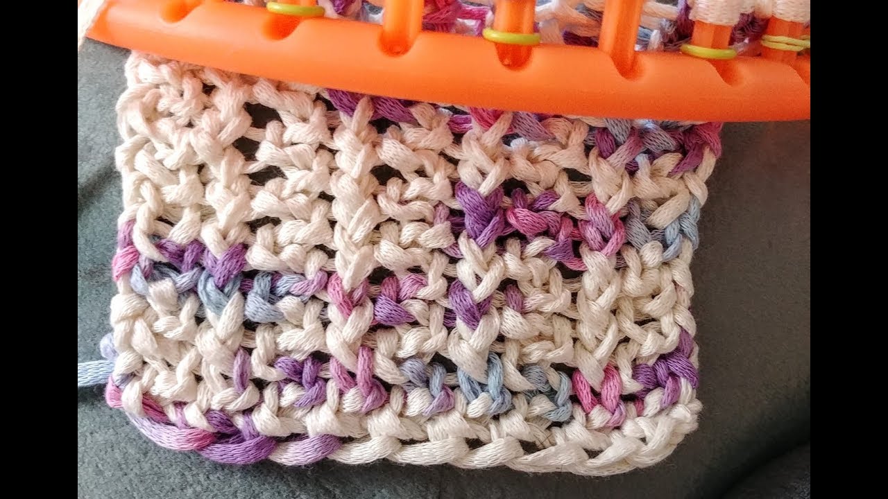 Вязание крючком в виде совы Ewrap Loom Knit Без изнаночных рядов, легко для начинающих, одеяла, ш...