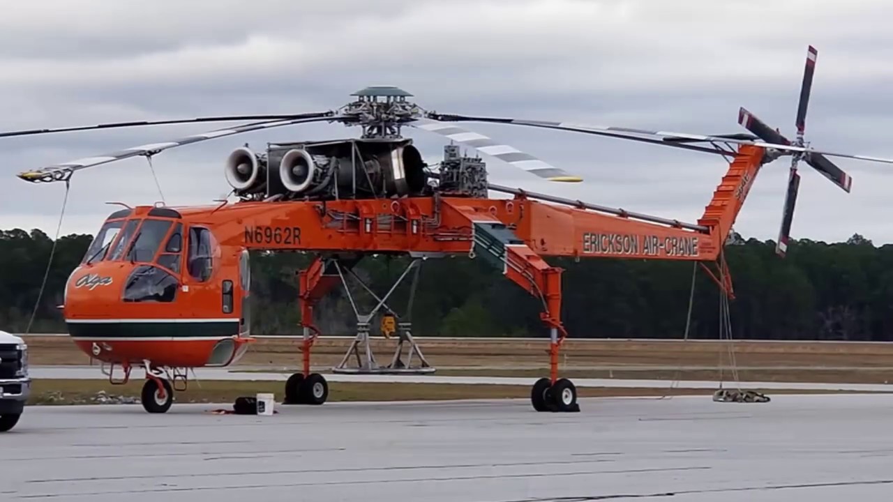 Sikorsky S-64 Skycrane/Erickson Air-Crane - Midcoast Regional Airport
