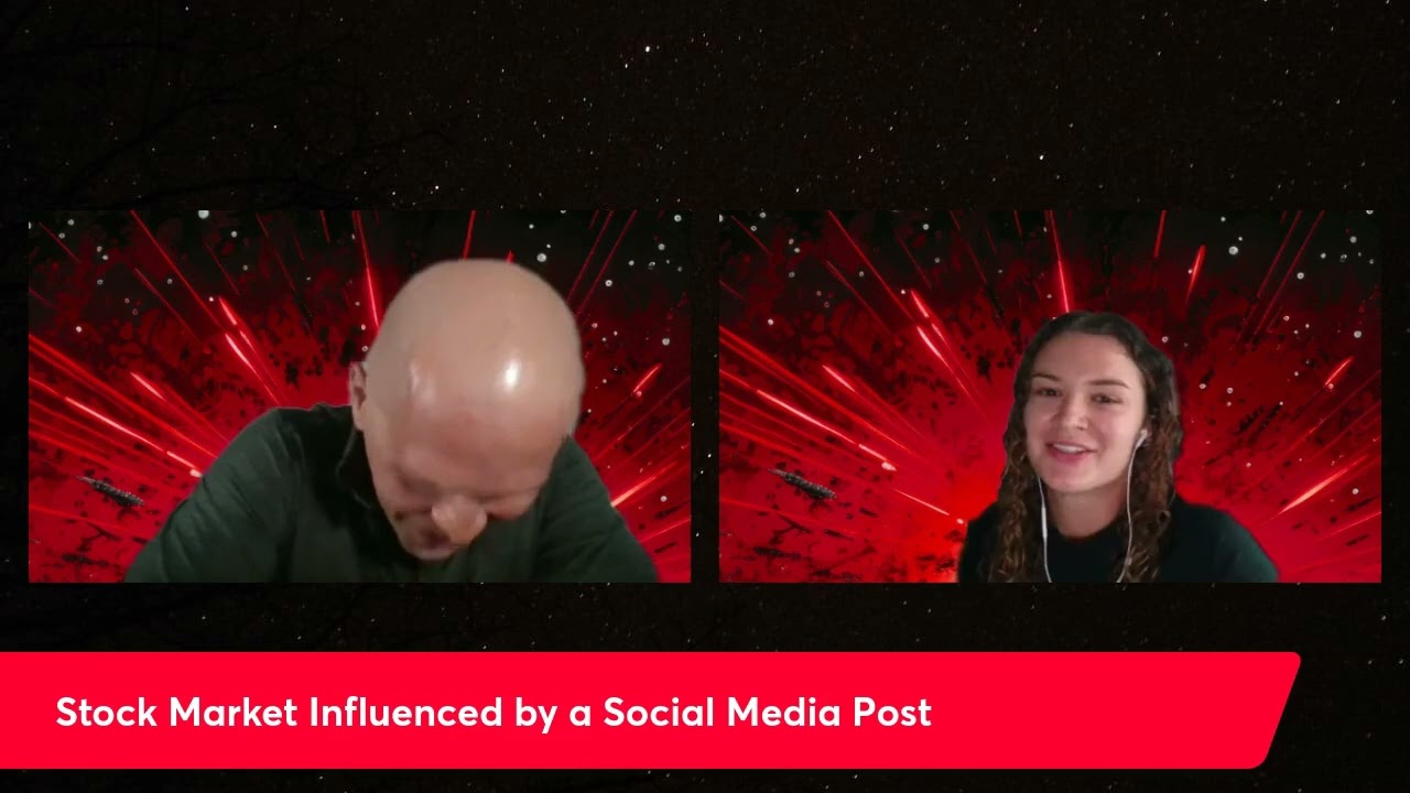 Stock Market Influenced by a Social Media Post