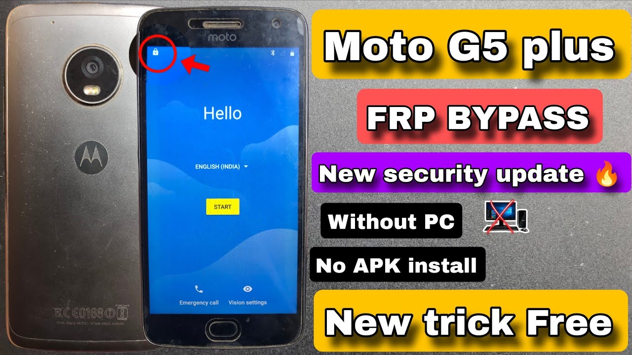 Moto g5 plus FRP Bypass || Moto g5 plus Google Account bypass || without PC || new security update🔥 