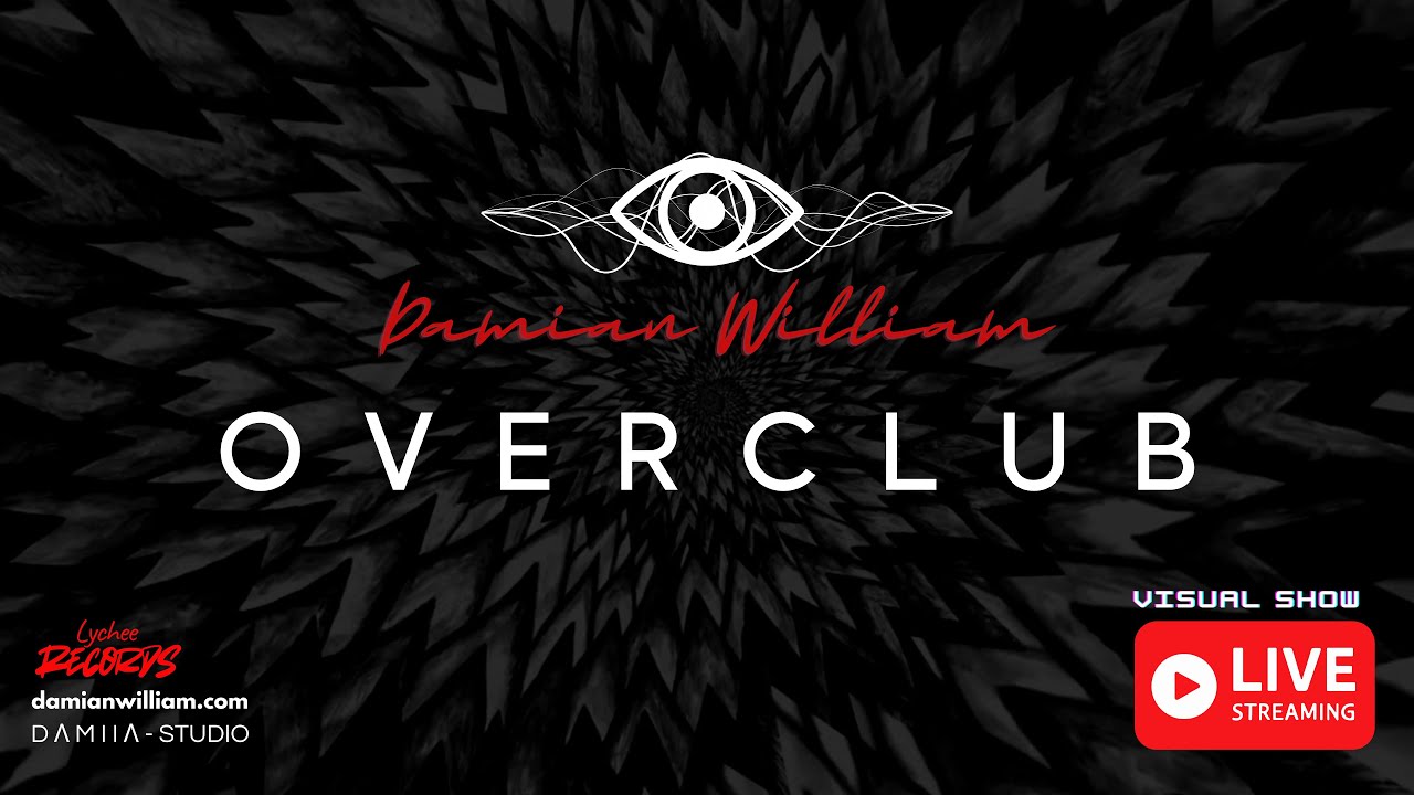 VISUAL DJ SHOW 🎧 LIVE DJ SET by Damian William | Progressive House, Melodic Techno & More