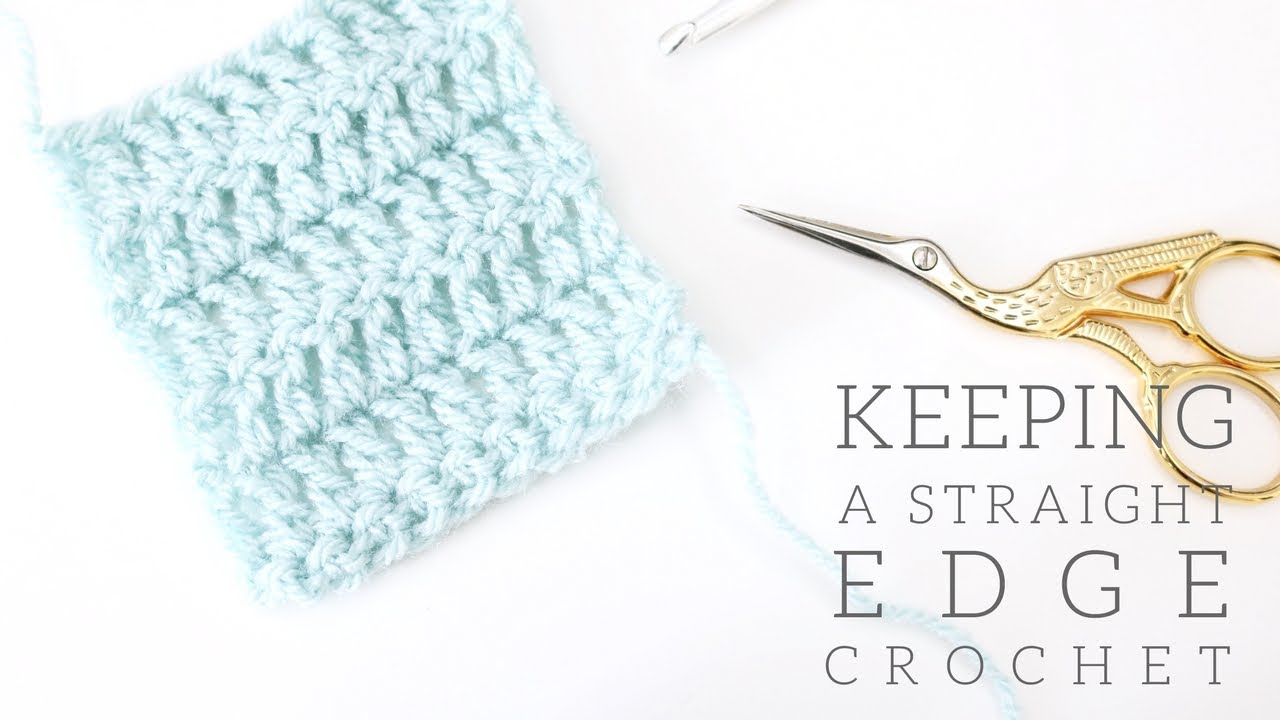CROCHET: Tips for keeping a straight edge | Foundation turning chain | Bella Coco