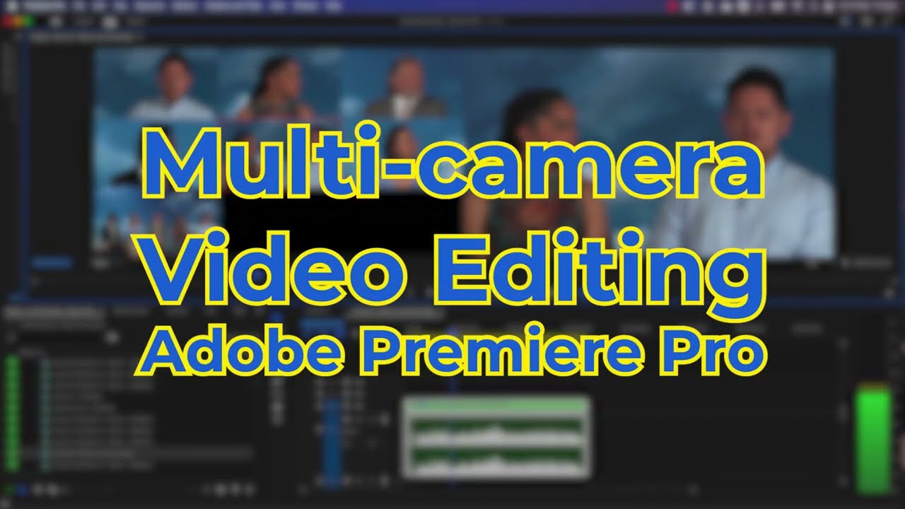Multi Camera Video Editing in Adobe Premiere Pro #videoediting #videotutorial #premierepro