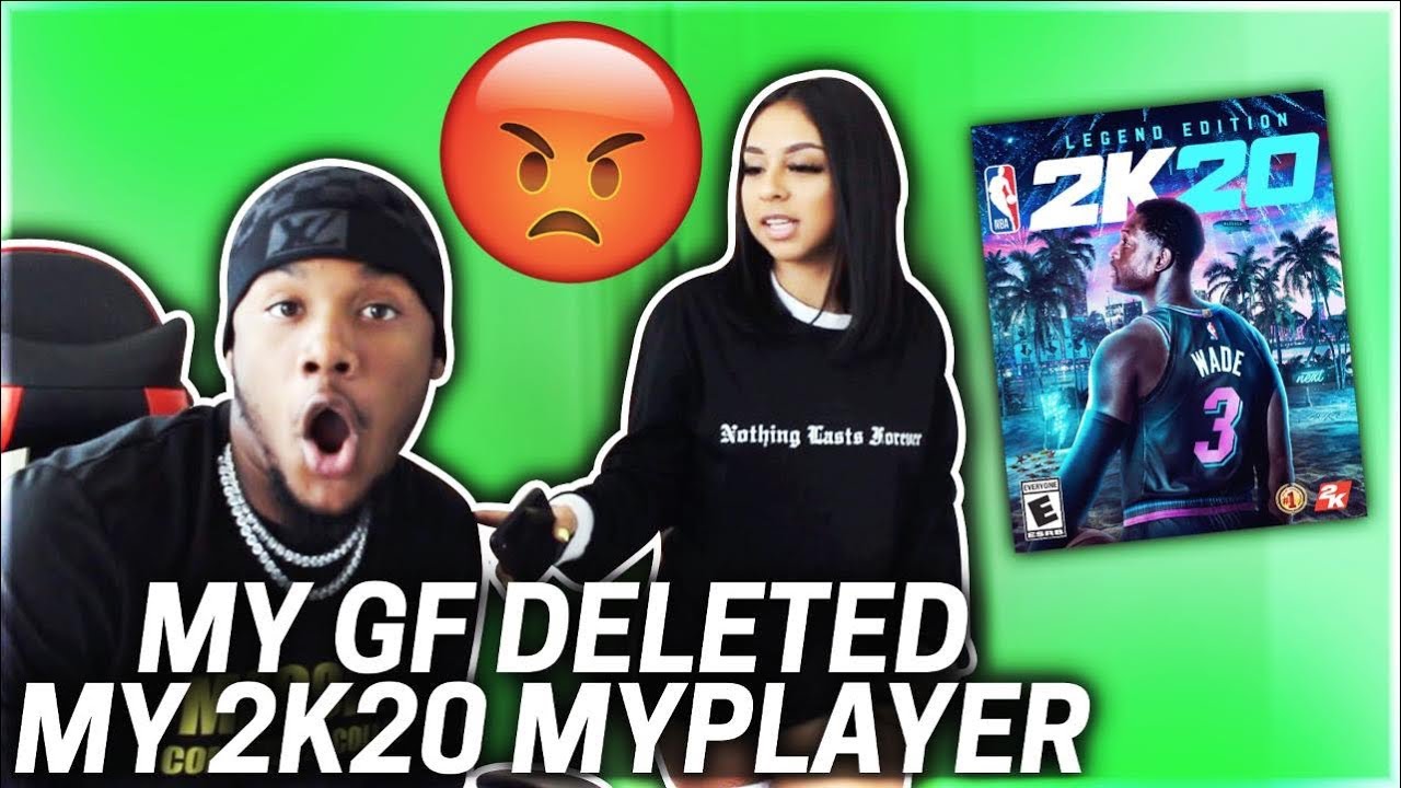 My Girlfriend deleted My Brand New 2k20 MY PLAYER !!! I ALMOST LOST IT