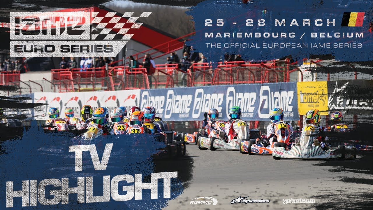 2021 IAME Euro Series Round 1 Mariembourg Belgium Highlights
