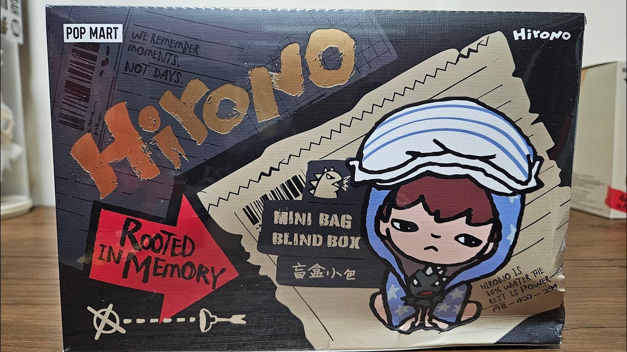 Unboxing Pop Mart Hirono Rooted in Memory - Mini Bags