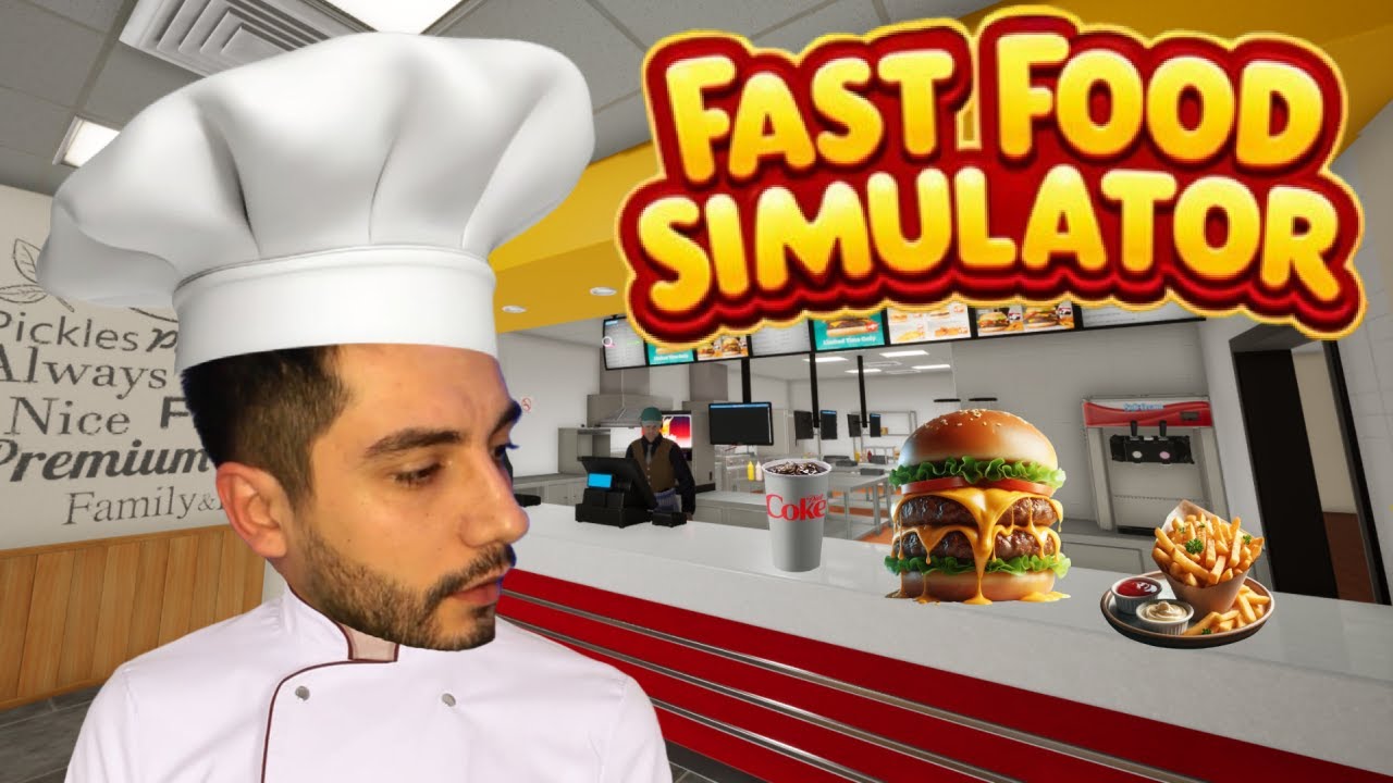 Astaponya Burger'e Hoş Geldiniz l Fast Food Simulator #1
