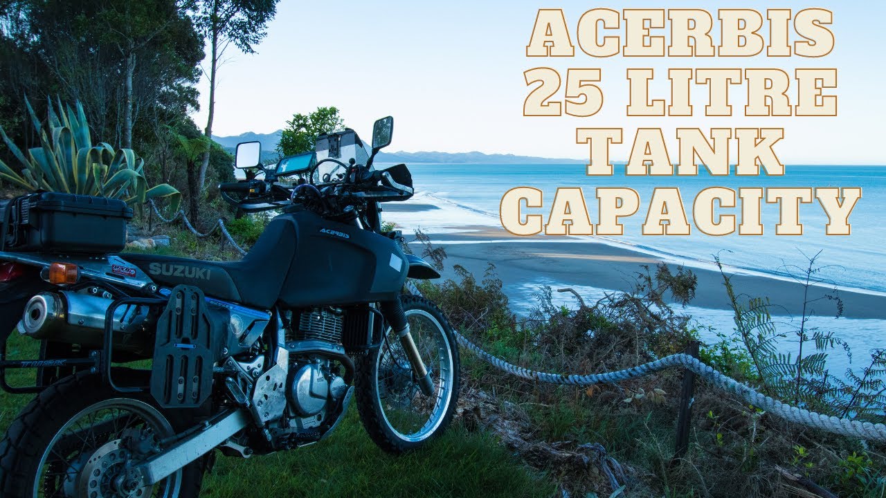 Acerbis 25 Litre fuel tank expands how much? - Suzuki Dr650