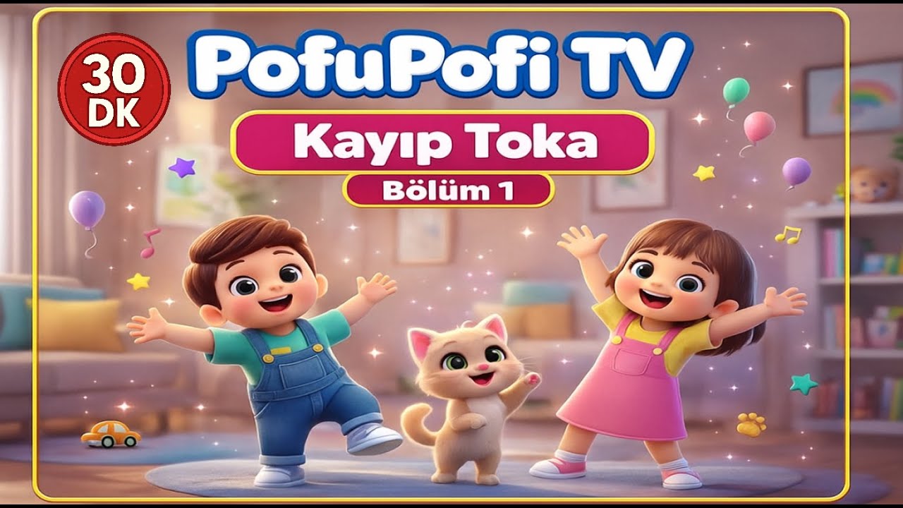Pofu, Pofi ve Dudu – Kayıp Toka! 🎀 | 30 Dakikalık Mini Çizgi Film | PofuPofi TV
