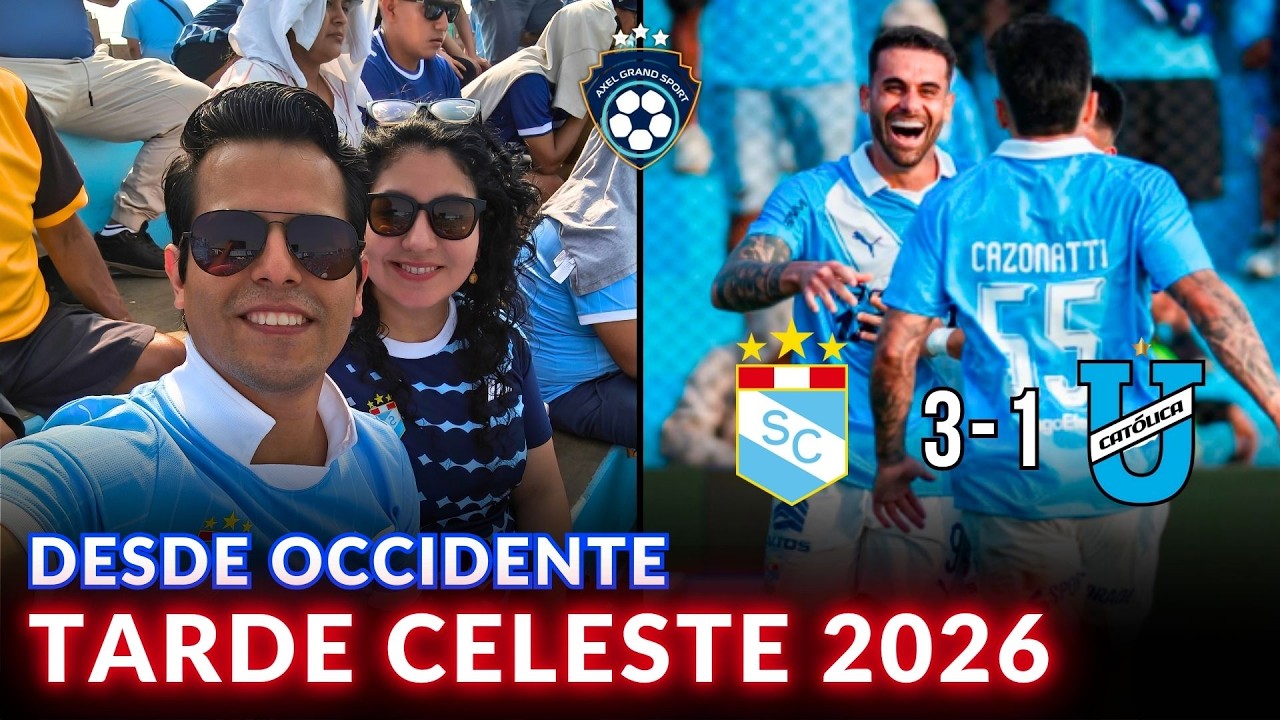 Sporting Cristal 3-1  Católica | Recorrido Tribuna Occidente del Gallardo