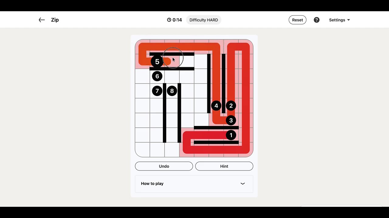 LinkedIn Zip Answer Today | 27 June 2026 - Puzzle #467
