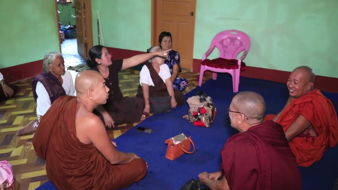 နံယော ကျေးရွာ ဆရာတော်ဦးပညာသာမိ အန္တိမတ၀ စျာပနပွဲအအခမ်းအနား 17 11 2025( B)