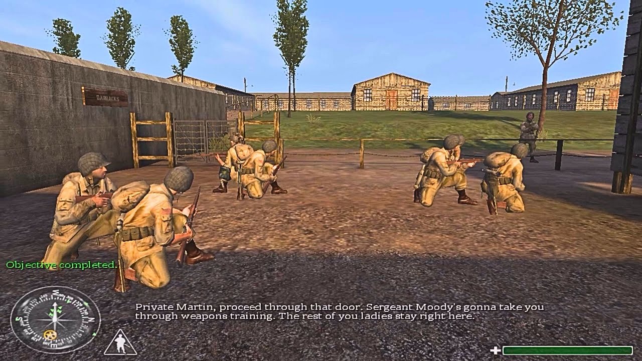 Call of Duty: Camp Toccoa, Georgia 1942 1900 hrs Gameplay