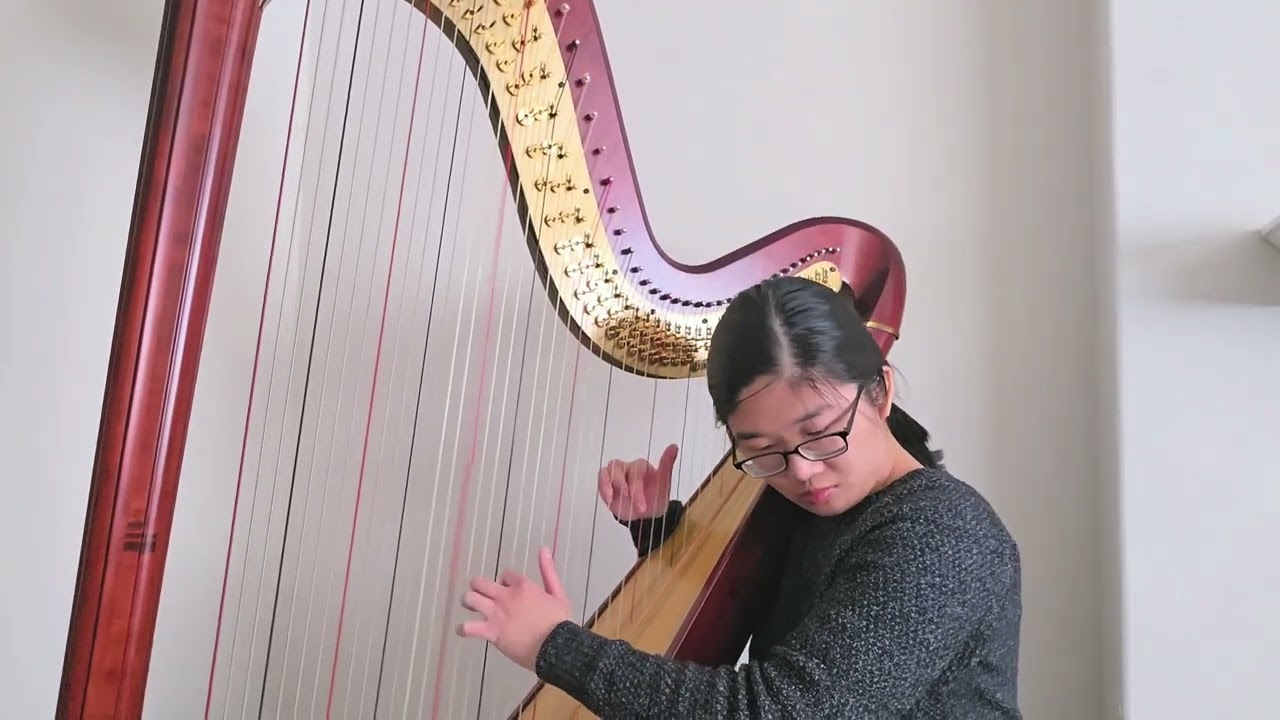 H. Renie~Angelus from Feuillets D'Album for Harp
