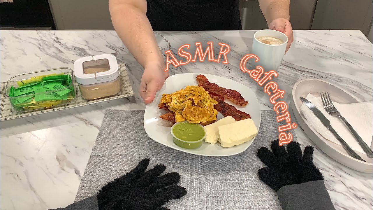 Desayuno ASMR ☕️ Cafeteria en Español 🧑🏻‍🍳 | Super relajante 🤤