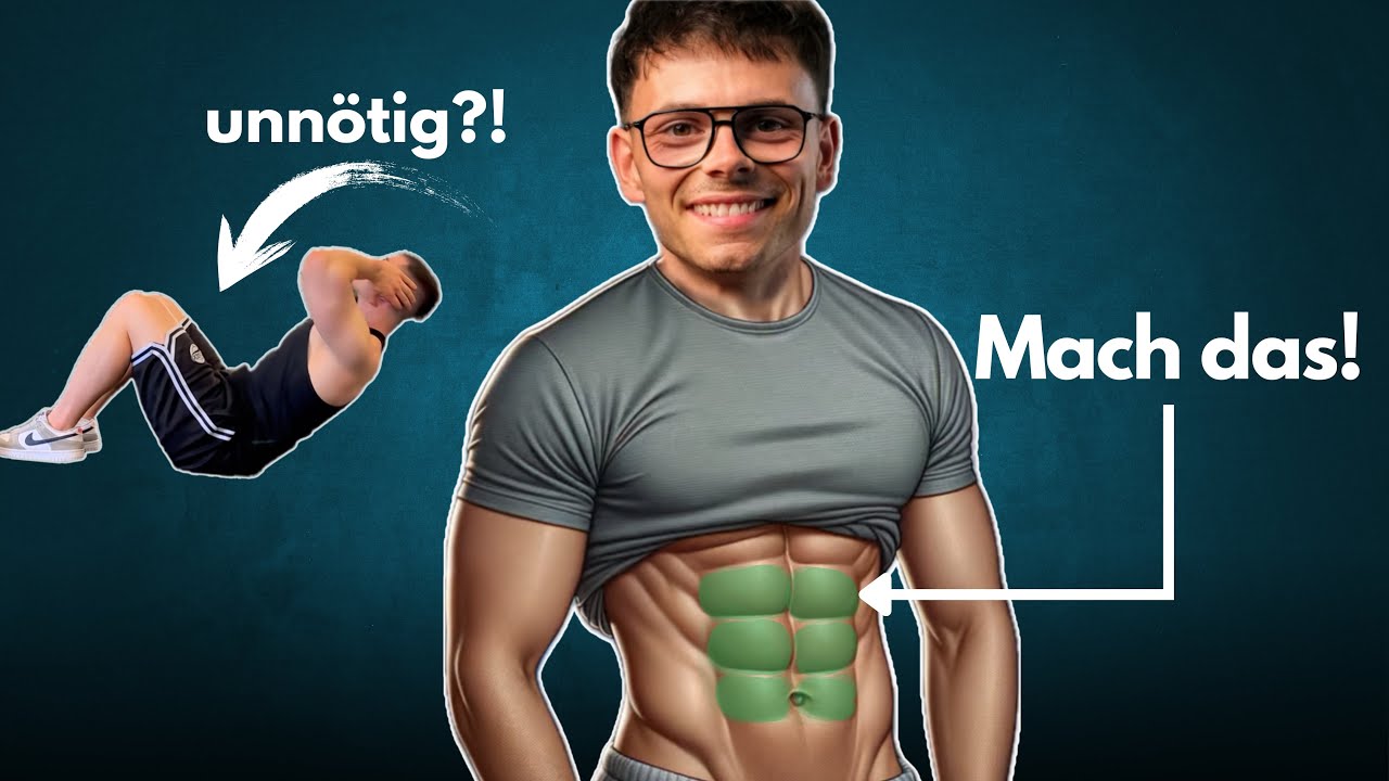 Dein Sixpacktraining ist unnötig! (Mach nur diese 2 Übungen)