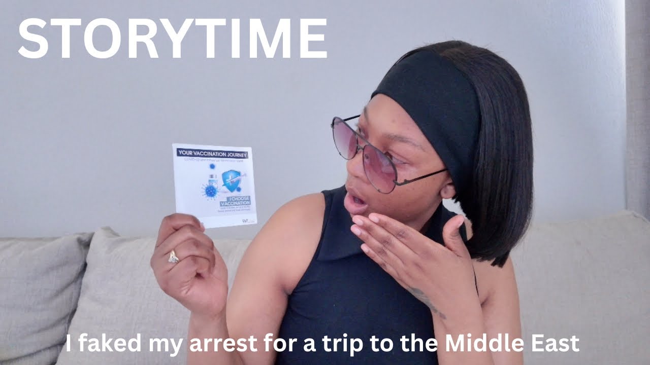 STORYTIME: I faked my arrest for a trip to the Middle East | South African YouTuber 