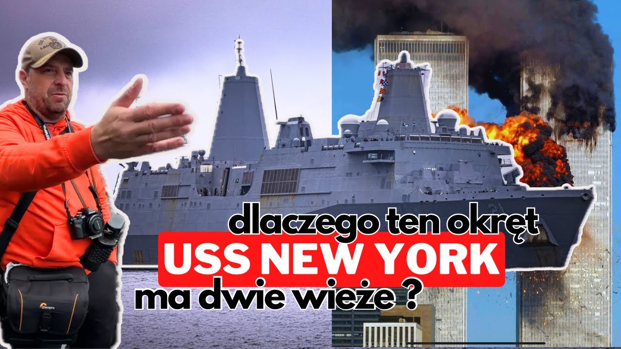 Ogromny amerykański desantowiec ma w kadłubie kawałki World Trade Centre