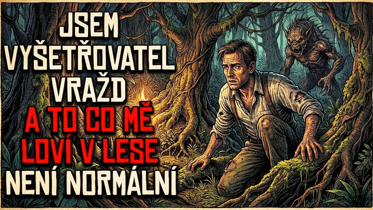 Jsem vyšetřovatel vražd. To co mě loví v lese není normální | CREEPYPASTA [CZ]