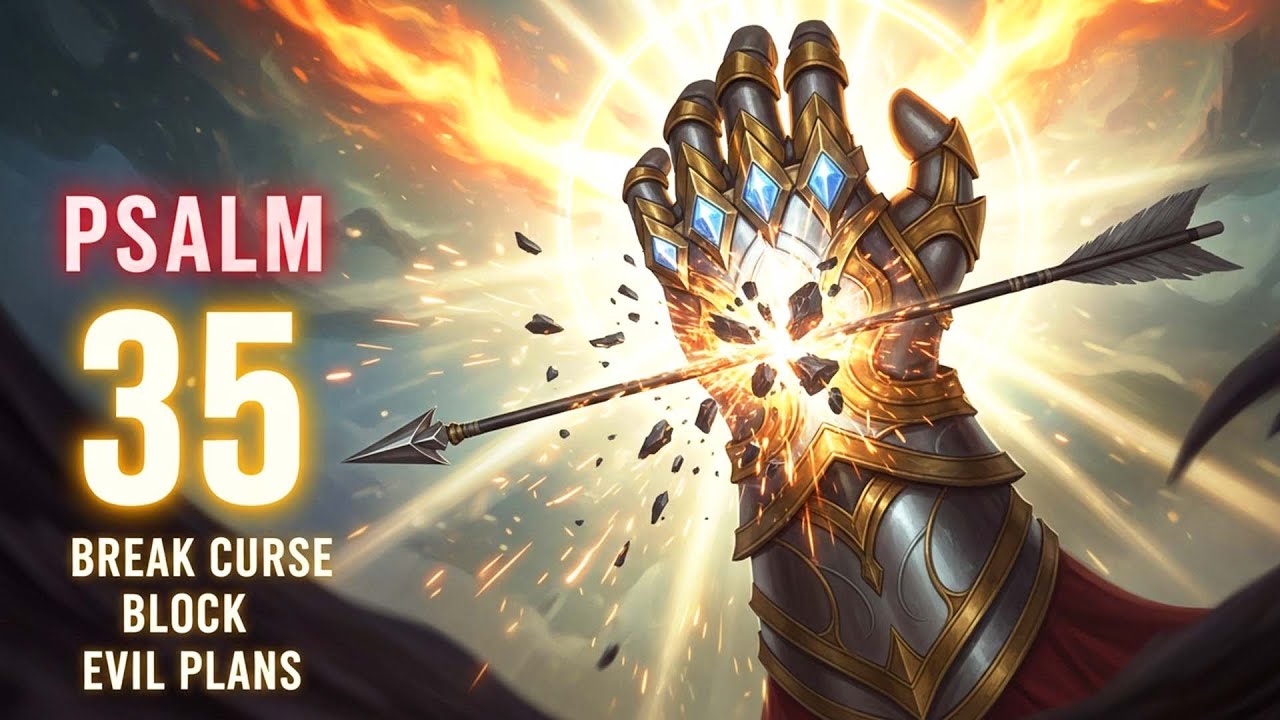 PSALM 35: Break Every Curse and Block Evil Plans Before They Start