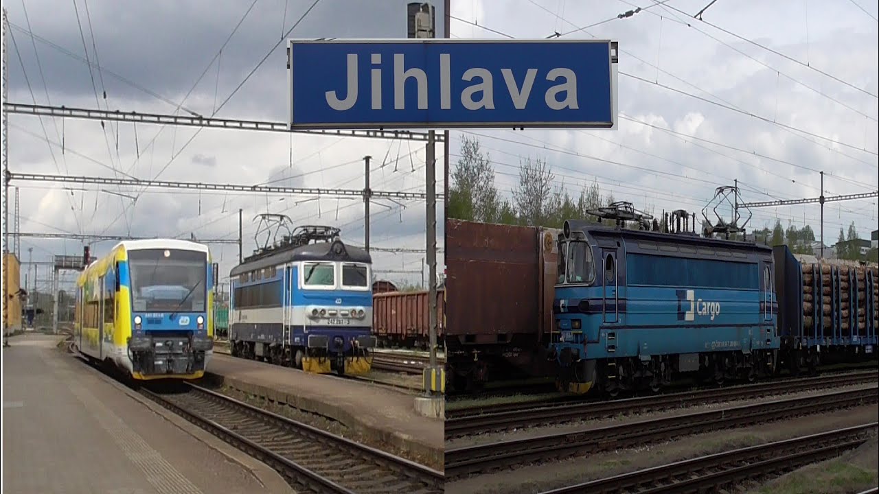 Vlaky Jihlava - 27.4.2019