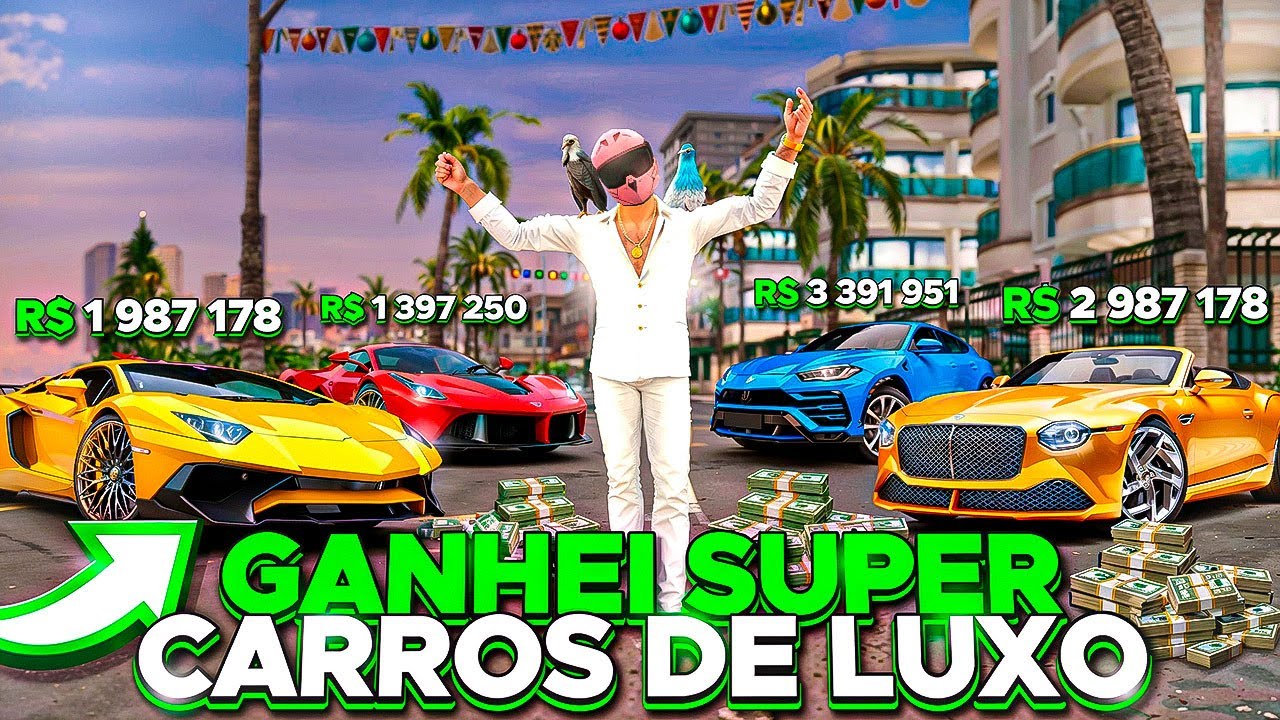 ABRIR CAIXAS E GANHEI OS MELHORES CARROS DO JOGO RIO RISE 