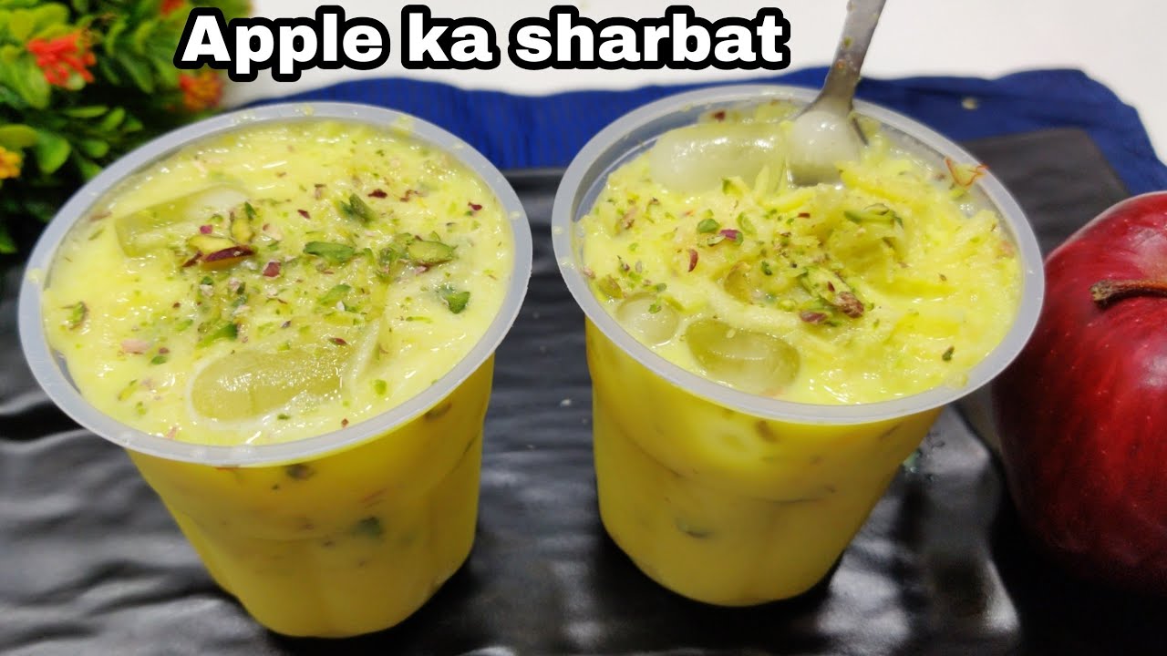 Purani Delhi ka Famous Apple sharbat (Nafrat ka sharbat) only 3-4 ingredients