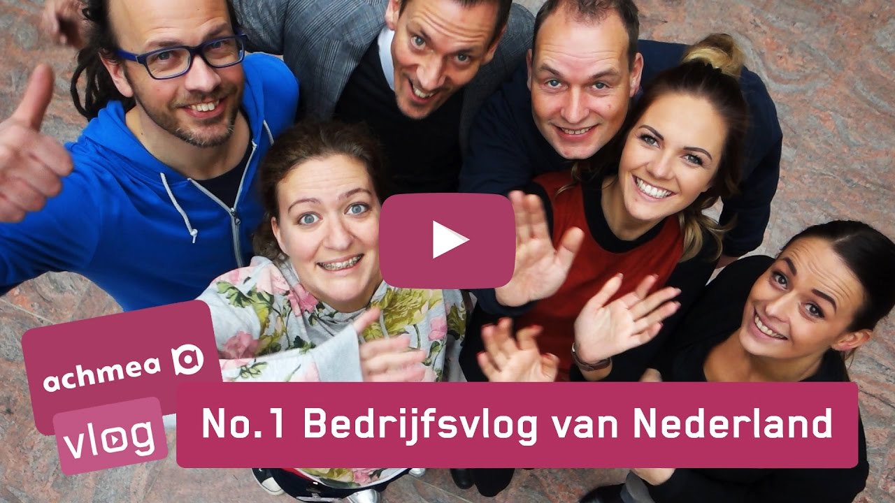 Achmea Vlogs | No1. bedrijfsvlog van Nederland