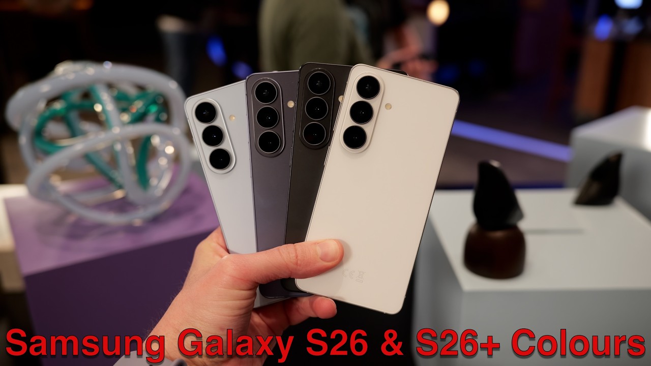 Samsung Galaxy S26 & S26+ Colours