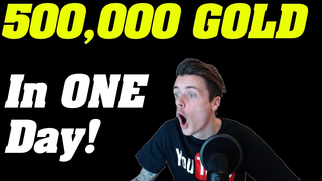 Legion : How i Made 500k GOLD in 1 Day!