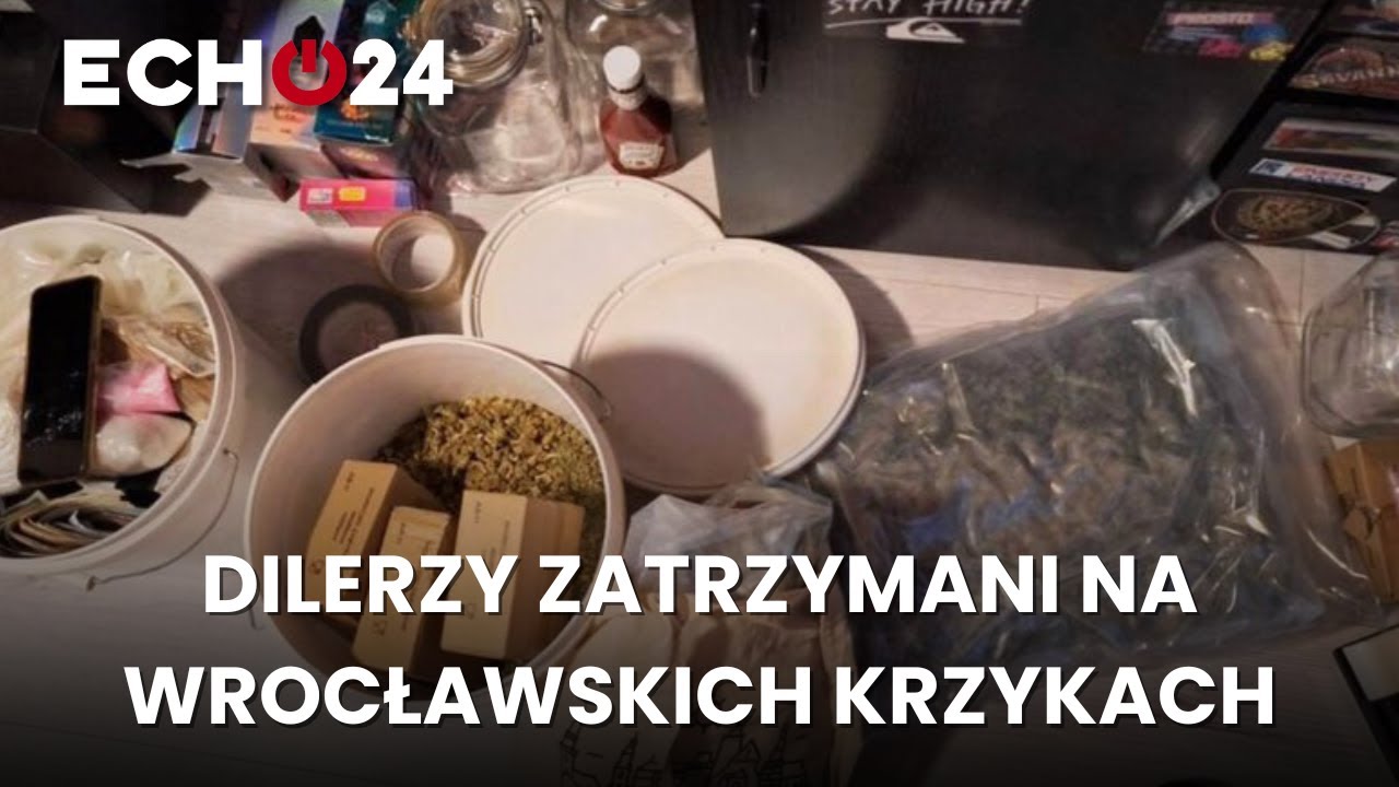 Dealers arrested in the Krzyki district of Wrocław
