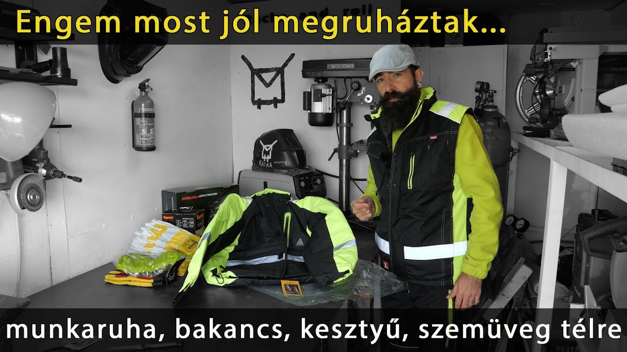 Munkaruha, bakancs, kesztyű, v&eacute;dőszem&uuml;veg az &ouml;szi t&eacute;li szezonra - MVStore.hu