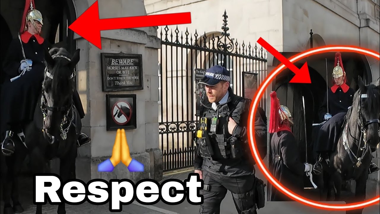 One of the BEST GUARD on duty - HUGE RESPECT🙏