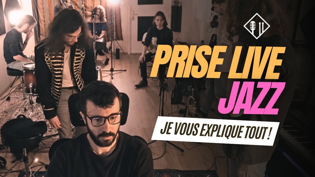 Session Studio : Enregistrement Live d'un groupe de Jazz !